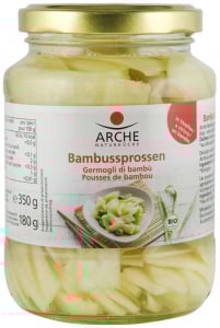 Tendinte - Felii de bambus bio in saramura, 350g Arche