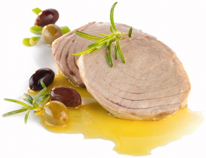 File de ton, bucati intregi in ulei de masline extravirgin bio, 120g Fontaine [1]