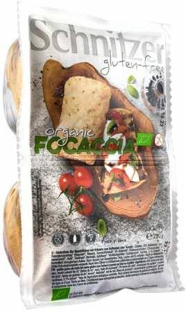 Tendinte - Focaccia bio fara gluten, 220g Schnitzer Gluten Free