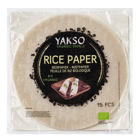 Alimente - Foi bio de orez, 15 buc (150g) Yakso