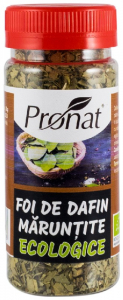 Mirodenii - Foi de dafin bio, maruntite, 30g Pronat