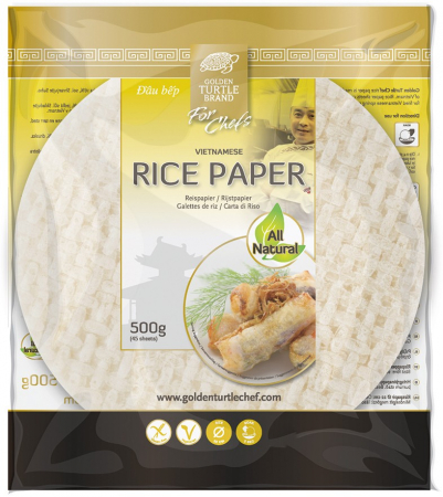 Tendinte - Foi de orez 500g (45 buc) Golden Turtle
