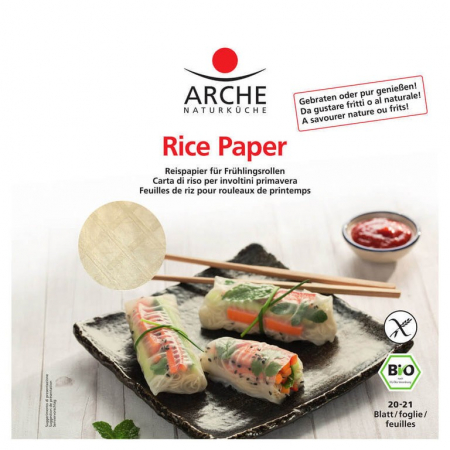 Specialitati si produse asiatice - Foi de orez, bio, 150g Arche