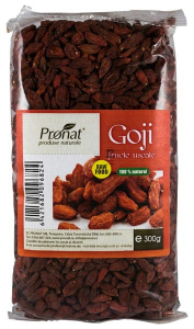 Seminte, fructe uscate, samburi - Fructe goji natur, 300g Pronat