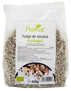 Cereale, fulgi din cereale, mic dejun - Fulgi bio de secara 400g Pronat