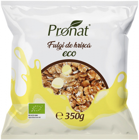 Tendinte - Fulgi de hrisca bio, 350g Pronat