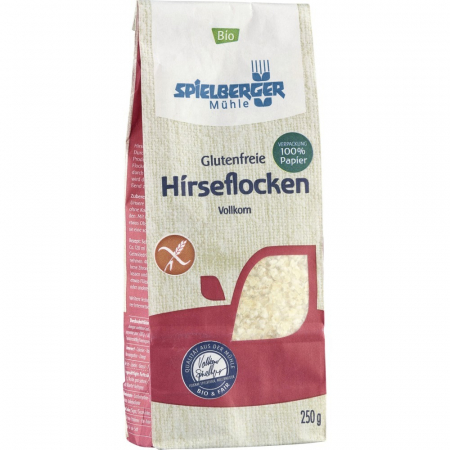Cereale, fulgi din cereale, mic dejun - Fulgi de mei bio integrali FARA GLUTEN