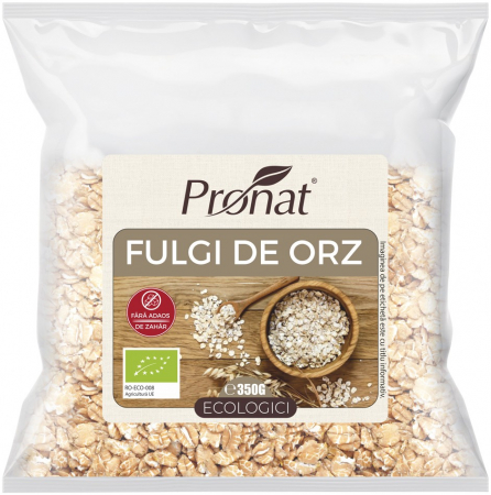 Tendinte - Fulgi de orz bio, 350g Pronat