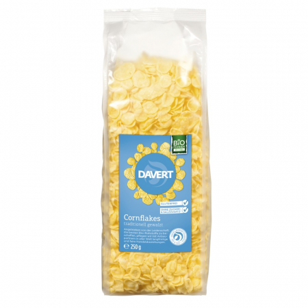 Cereale, fulgi din cereale, mic dejun - Fulgi de porumb bio fara gluten