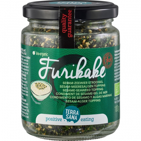 Specialitati si produse asiatice - Furikake bio amestec alge marine si susan