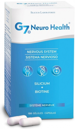 Suplimente nutritive si alimentare - G7 Neuro Health, Sistem Nervos, 120 capsule Silicium
