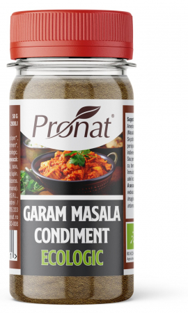 Condimente - Garam Masala condiment bio, 50g Pronat
