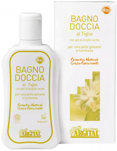 Cosmetice pentru femei - Gel de dus bio cu flori de tei, 250ml Argital