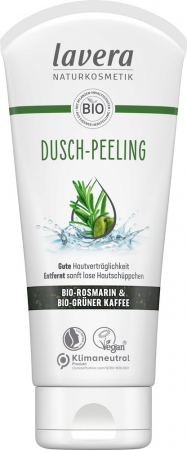 Ingrijire personala - Gel de dus bio cu peeling, 200ml Lavera