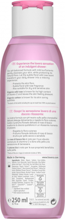 Gel de dus bio cu trandafir salbatic, 250ml Lavera [1]