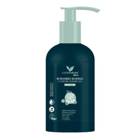 Cosmetice pentru barbati - Gel de ras cu hamei bio pentru barbati