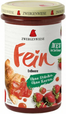 Dulceturi, gemuri, compoturi - Gem bio fin de capsuni, 280g Zwergenwiese