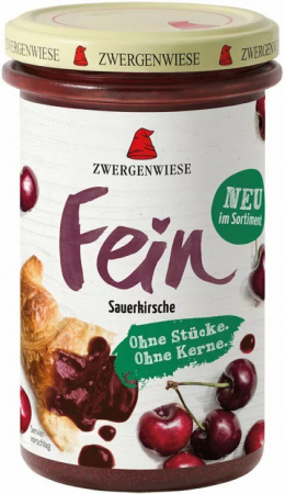 Dulceturi, gemuri, compoturi - Gem bio fin de visine, 280g Zwergenwiese