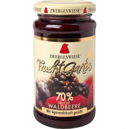 Dulceturi, gemuri, compoturi - Gem de fructe FARA ZAHAR de padure indulcit cu nectar de agave
