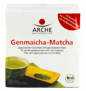 Ceaiuri, Cafea si Inlocuitori - Genmaicha matcha bio, 15g Arche