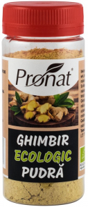 Mirodenii - Ghimbir bio, macinat, (pudra) 35g Pronat