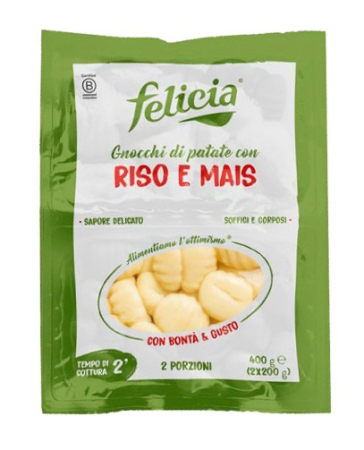 Alimente - Gnocchi din cartofi cu orez si malai, 400g Felicia
