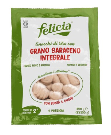 Alimente - Gnocchi din orez cu hrisca integrala, 400g Felicia
