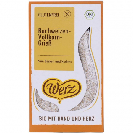 Orez, Faina si Premixuri - Gris BIO de hrisca integrala fara gluten