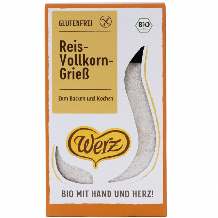 Orez, Faina si Premixuri - Gris de orez bio fara gluten