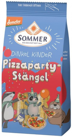 Tendinte - Grisine bio si demeter din grau spelta, Pizza Party, 100g Sommer