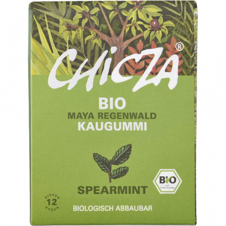 Alimente - Guma de mestecat bio cu menta piperata