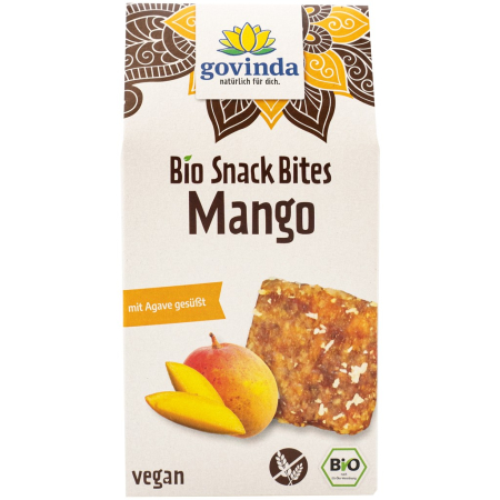 Alimente - Gustari vegane din mango, fara gluten, eco