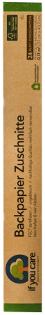 Ceaiuri, Cafea si Inlocuitori - Hartie de copt, 24 foi 0,13 M2 33 cm x 40,7 cm If You Care
