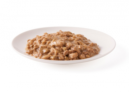 Hrana umeda bio pentru caini, bucati de pui cu legume, 150g Yarrah [1]