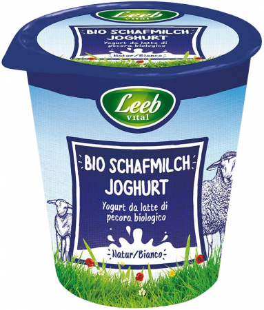 Tendinte - Iaurt bio natur din lapte de oaie, 125g Leeb Vital