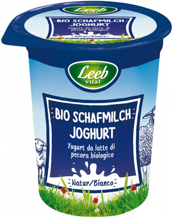 Tendinte - Iaurt bio natur din lapte de oaie, 400g Leeb Vital