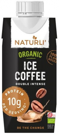 Ceaiuri, Cafea si Inlocuitori - Ice Coffee bio dublu intens, 330ml Naturli