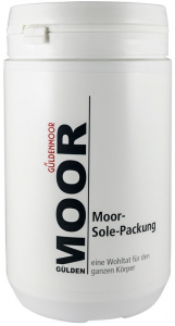 Piele - Impachetari de namol cu solutie salina, 1kg Guldenmoor