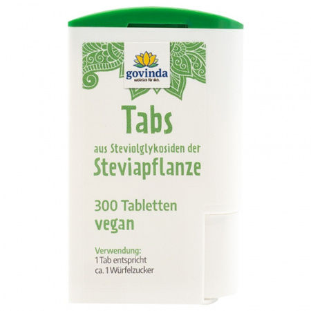 Zahar si indulcitori - Indulcitor din stevie, 300 tablete