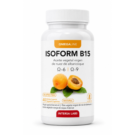 Suplimente si Remedii - ISOFORM B15, ulei din samburi de caise, 40 capsule Intersa Labs