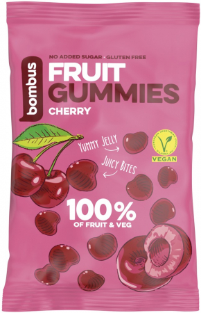 Alimente - Jeleuri de fructe cu cirese, 35g Bombus