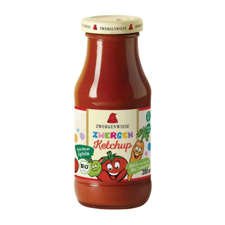 Alimente - Ketchup bio pentru copii, 200 ml Zwergenwiese