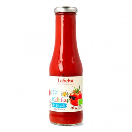 Alimente - Ketchup bio pentru copii, 340g laselva