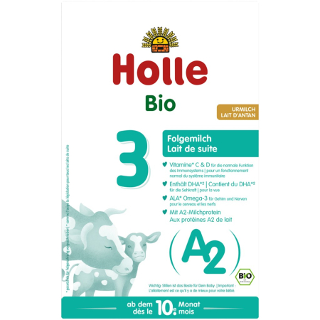 Produse pentru copii - Lapte praf de vaca A2, pentru sugari, +10 luni, Formula 3, eco