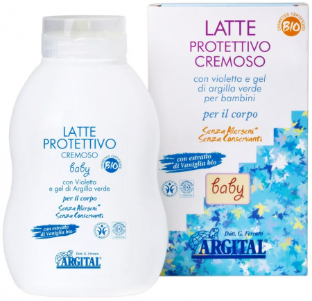 Cosmetice pentru copii - Lapte protector pentru copii, 150ml Argital