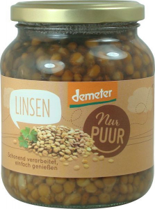 Vegetariana - Linte bio, 360g Nur Puur