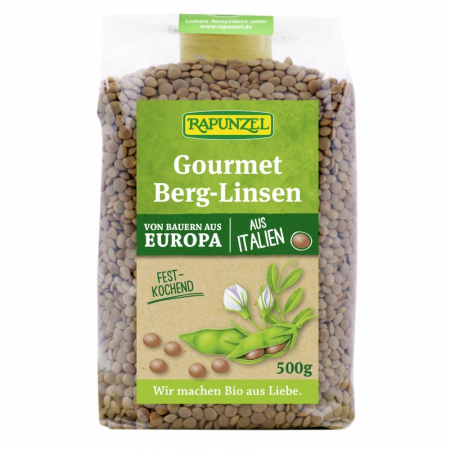 Leguminoase si seminte - Linte gourmet bio maro