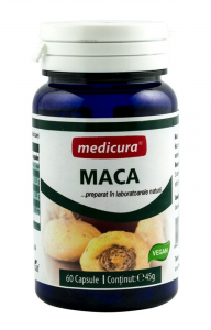 Suplimente Alimentare - Maca, 60 capsule Medicura