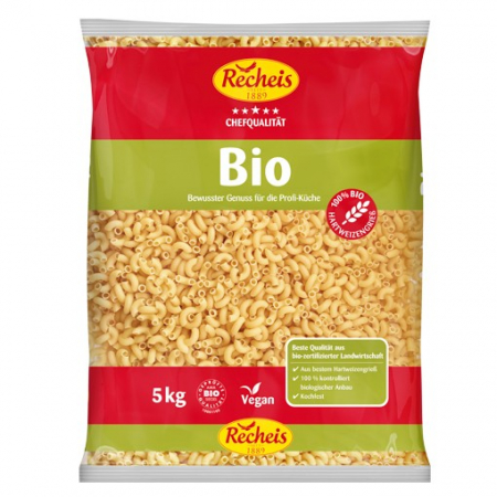 Paste - Macaroane bio din grau dur, 5kg Recheis