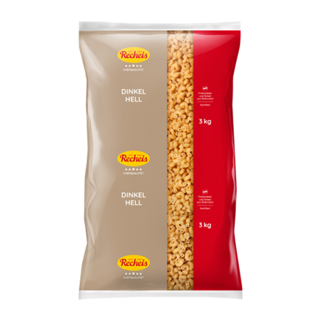 Alimente - Macaroane din faina alba de gru spelta, 3kg Recheis